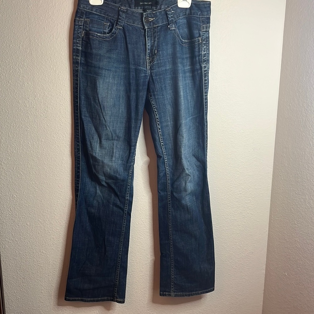 Calvin Klein Lean Boot cut Jeans size 8